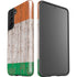 Ireland Flag Dark Wood Galaxy S21 5G Pro Case